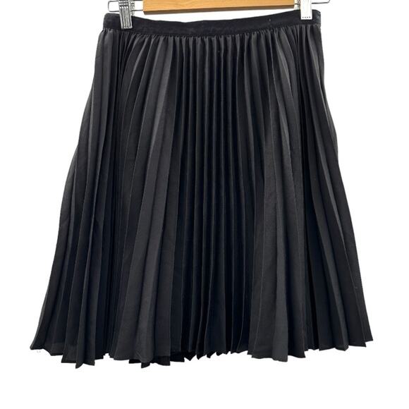 Jason Wu for Target Black Pleated‎ Side Zip A-Line Mini Skirt Size 4 - Picture 1 of 6